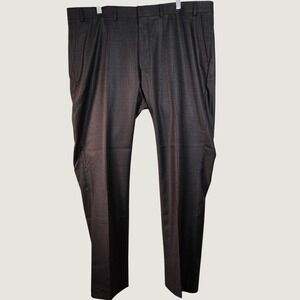 NWT Kenneth Cole Reaction Mens Techni-Cole Modern Fit Flex Suit Pants 40x32 Grey